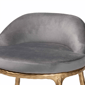 Baxton Studio Aarush Modern Rustic Counter Stool - image 5