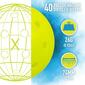 Franklin Sports 3pk. X-40 Optic Pickleballs - image 3