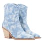 Womens Olivia Miller Blur Western Ankle Boots - image 8