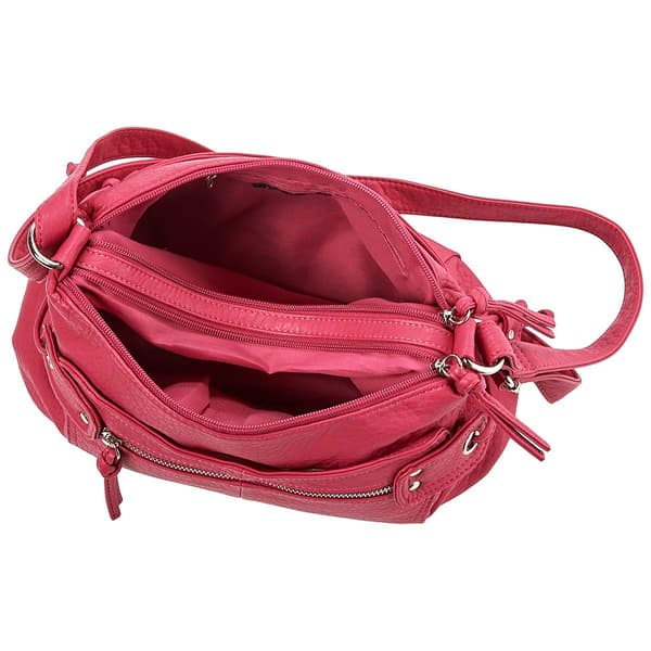 Bueno Pebble Wash Side Tie Hobo