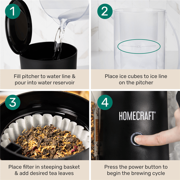 HomeCraft 2qt. Iced Tea Maker