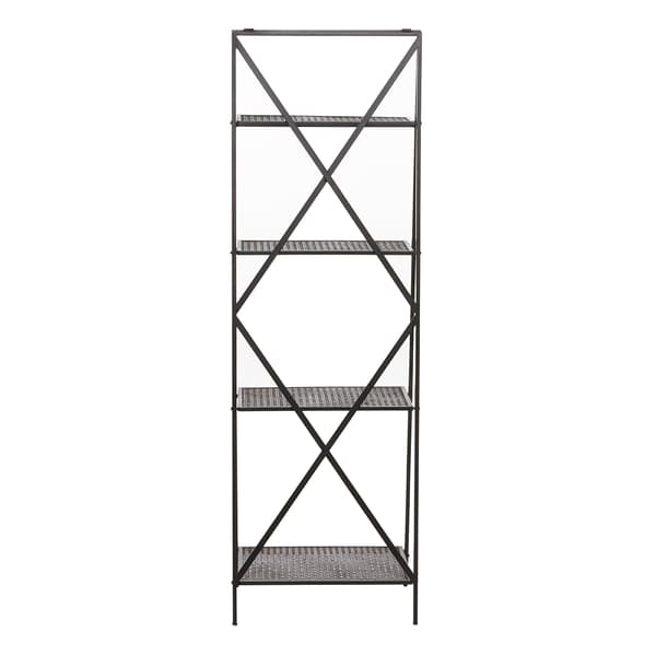 9th & Pike&#174; 4-Tier Metal Textured Shelf