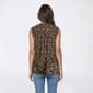 Petite Napa Valley Sleeveless Ditsy Floral Pleat Henley Blouse - image 3