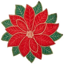 Poinsettia Cutwork Placemat