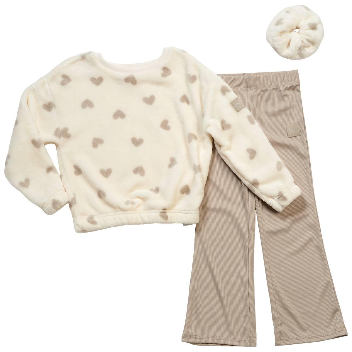 Toddler Girl Aeropostale Hearts Sweatshirt & Rib Sweatpants Set