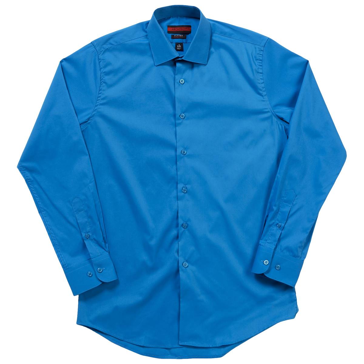 Mens Architect&#40;R&#41; Fitted Stretch Dress Shirt - Swedish Blue