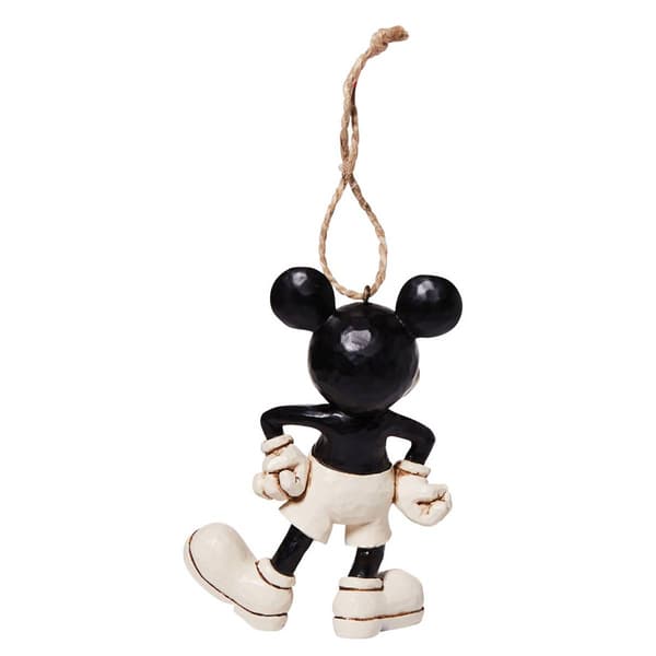 Jim Shore Disney Traditions Mickey Ornaments - Set of 4