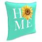 Jordan Manufacturing Home Sunflower Outdoor Throw Pillow - image 2