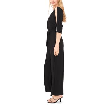 Petites MSK Split Sleeve Neck Jumpsuit - Boscov's