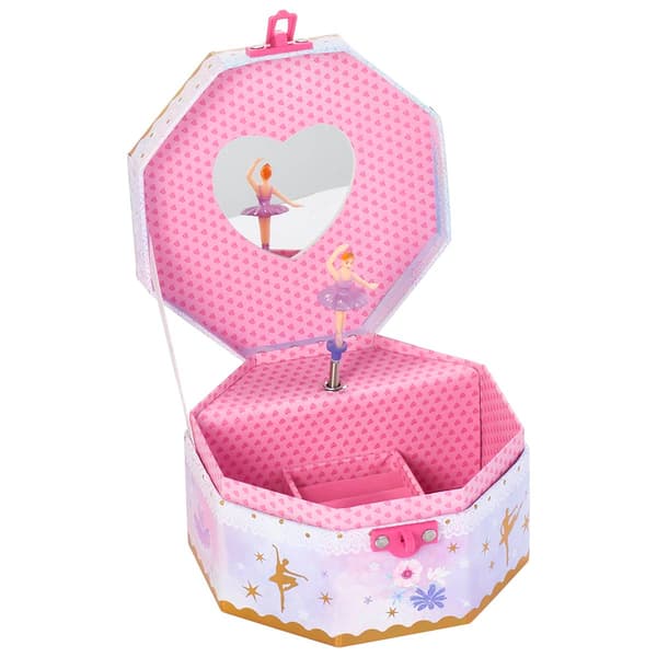 Girls Hot Focus Ballerina Musical Jewelry Box