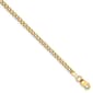 Gold Classics&#8482; 2.5mm. 14k Semi Solid Curb Link Necklace - image 2