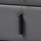 Baxton Studio Etienne Modern Slate Velvet Nightstand - image 7