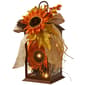 National Tree 12in. LED Decorated Autumn Lantern - image 1