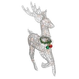 Northlight Lighted Prancing Reindeer Christmas Outdoor Decor