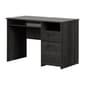 South Shore Tassio Gray Oak 2-Drawer Kids Desk - image 1
