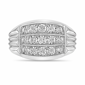 Mens Lynx 1/4ctw. Miracle Set Lab-Grown Diamond Ring - 6R33SI - image 3