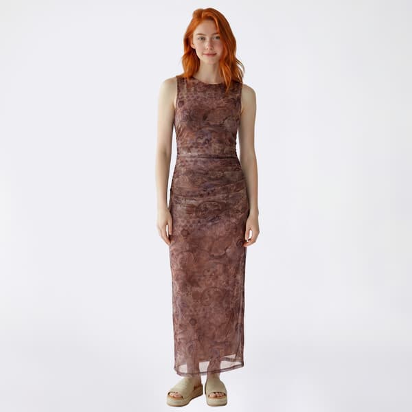 Juniors Madden Girl Mesh Maxi Dress - image 