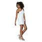 Juniors Crystal Doll One Shoulder Iridescent Sequin Slim Dress - image 4