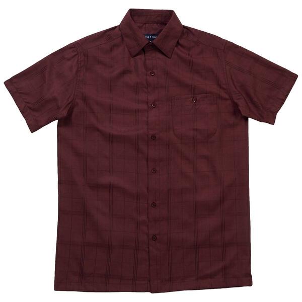 Mens Preswick & Moore Microfiber Short Sleeve Button Down Shirt - image 