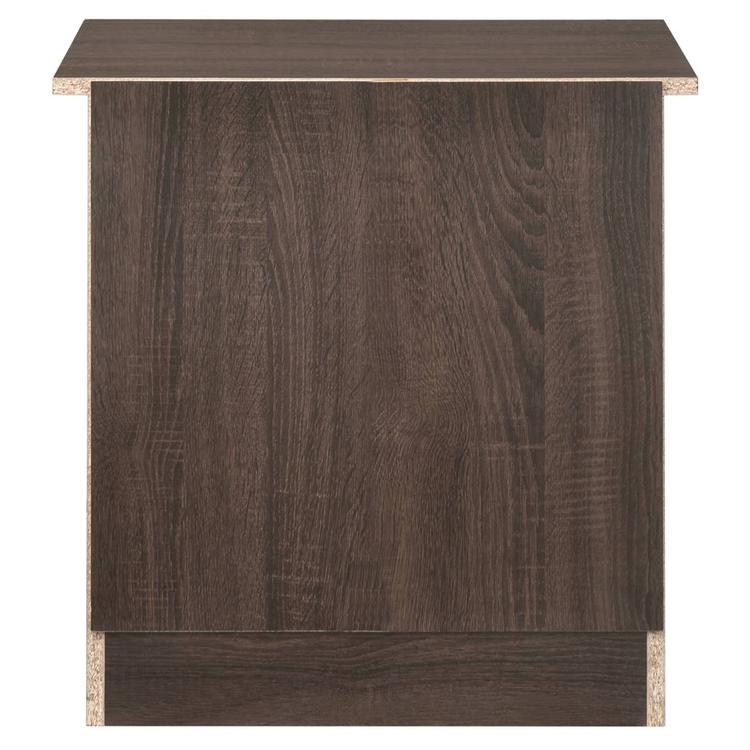 Passion Furniture Hudson 3-Drawer Nightstand