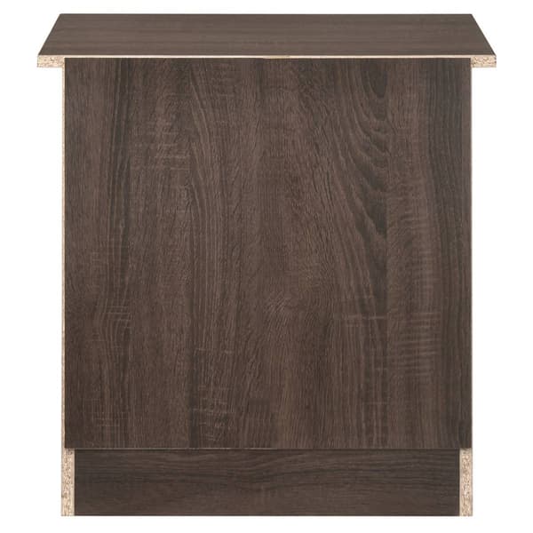 Passion Furniture Hudson 3-Drawer Nightstand