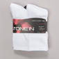 Womens Zone In 6pr. Cushioned Crew Socks - image 1