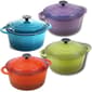 Healthy Living Enamel Cast Iron Dutch Oven- 5qt. - image 2