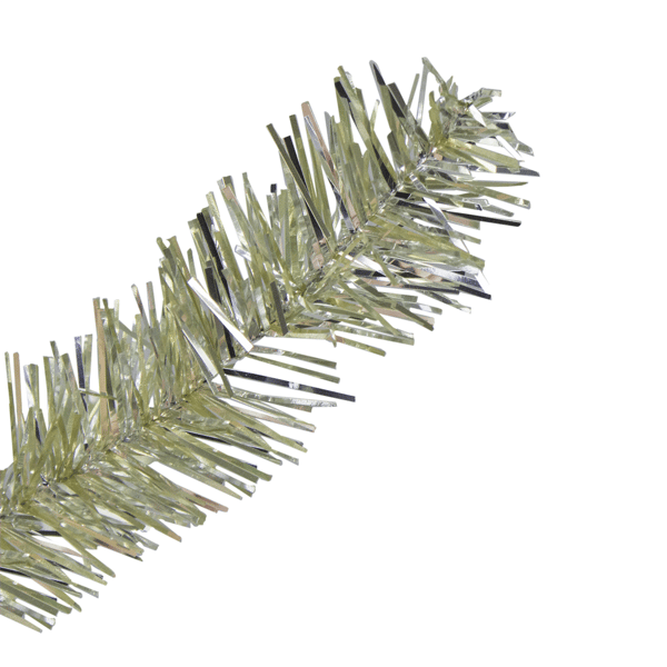 Northlight 9ft. Metallic Platinum Tinsel Christmas Tree