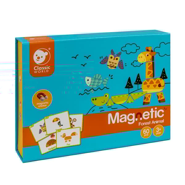 Classic World Magnetic Forest Animal Playset