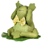 Northlight Sitting on Lily Pad See No Evil Frog Décor - image 3