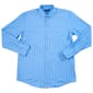 Mens Nautica Slim Fit Dress Shirt - White/Light Blue - image 1