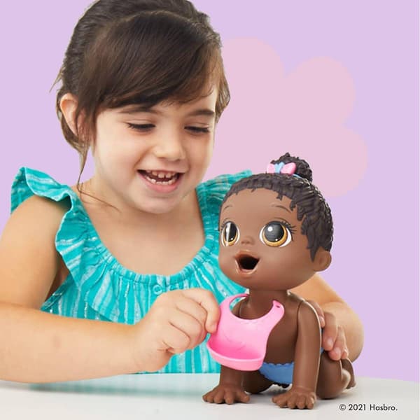 Baby Alive Black Hair Lil Snacks Doll