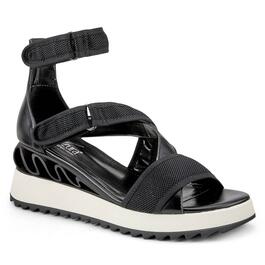 Womens Azura Goforit Strappy Slingback Platform Sandals