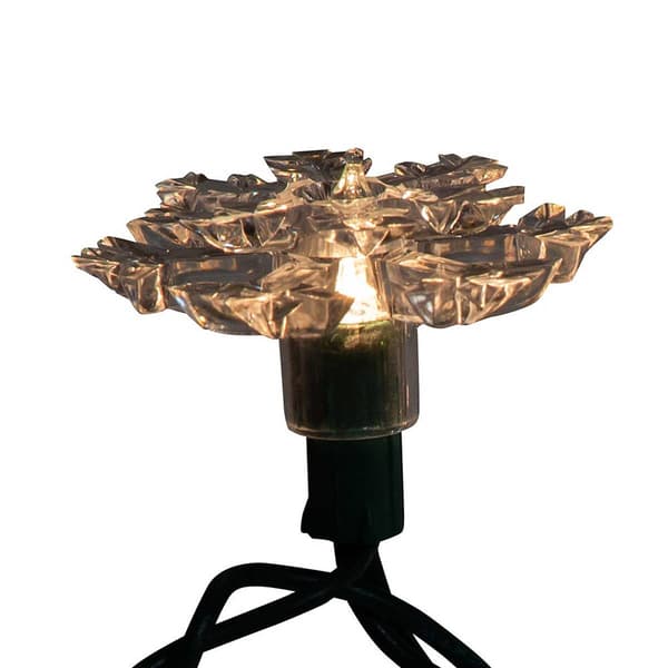 Kurt Adler UL 35-Light Double Layer Snowflake Reflector Set