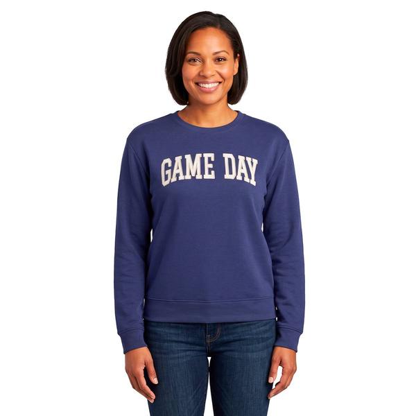 Womens Remi James Long Sleeve Game Day Fleece Sweatshirt - image 