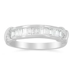 Endless Affection™ 1/2ctw. Sterling Silver Diamond Band Ring