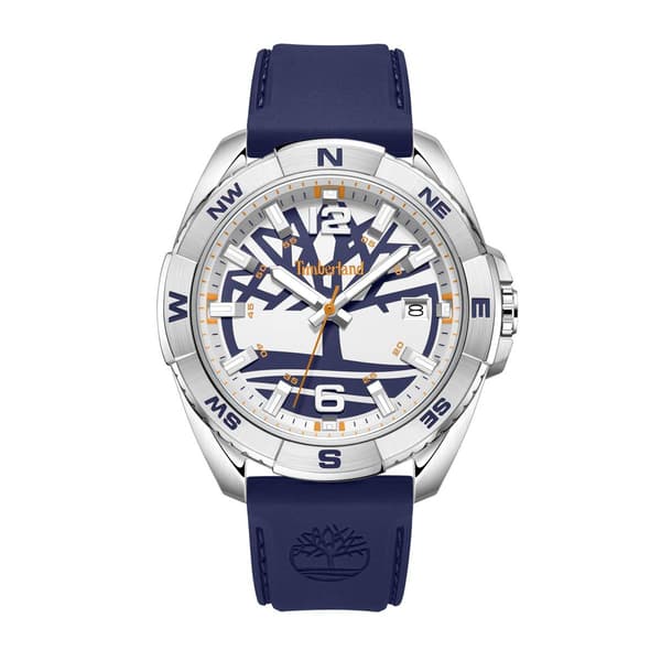 Mens Timberland Carrigan Blue Three Hands Date Watch-TDWGN2202106 - image 