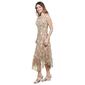 Plus Size Rabbit Rabbit Rabbit Floral High Low Hem Dress - image 4