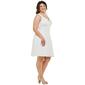 Juniors Plus Emerald Sundae Tie Back Mini A-Line Dress - image 5