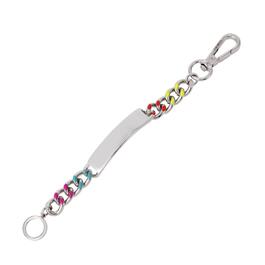 Steve Madden ID Curb Chain Link Bracelet