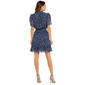 Petite MSK Caterpillar Sleeve Floral Chiffon A-Line Dress - image 2