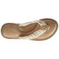 Womens Capelli New York Solid Braided Eva Flip Flops - image 4