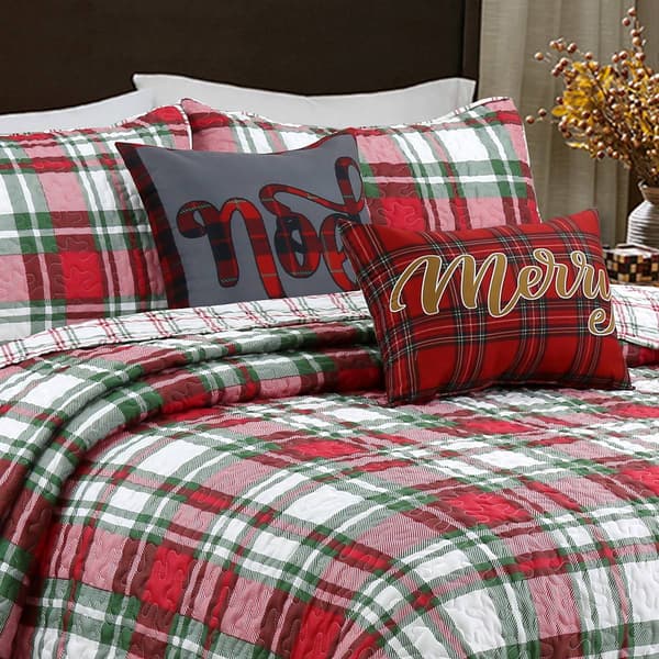 Harper Lane Carol Plaid Quilt Set