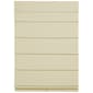 5in. Cordless Textured Fabric Roman Shades - Tan - image 2