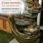 Alpine Curved Trunk &amp; Stone Fountain - image 4