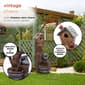 Alpine Cardinal Birdhouse Cascading Barrel Fountain - image 7