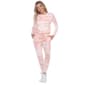 Womens White Mark 2pc. Tie-Dye Pants Set - image 1