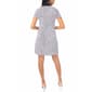 Womens MSK Short Sleeve Collared Floral Shift Dress - image 2