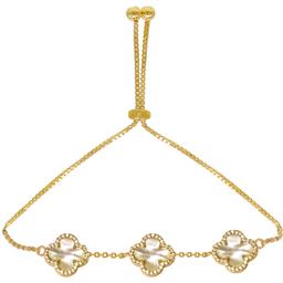 Gemstone by Gianni Argento Clover Adjustable Bracelet