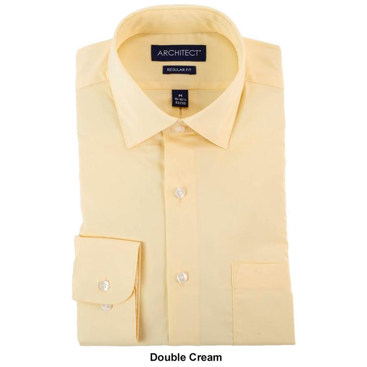 Mens Architect® High Performance Long Sleeve Reg Fit Dress Shirt